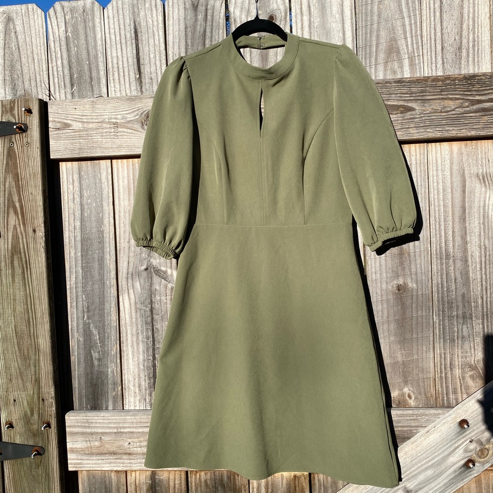 Nanette Lepore Olive Green Dress